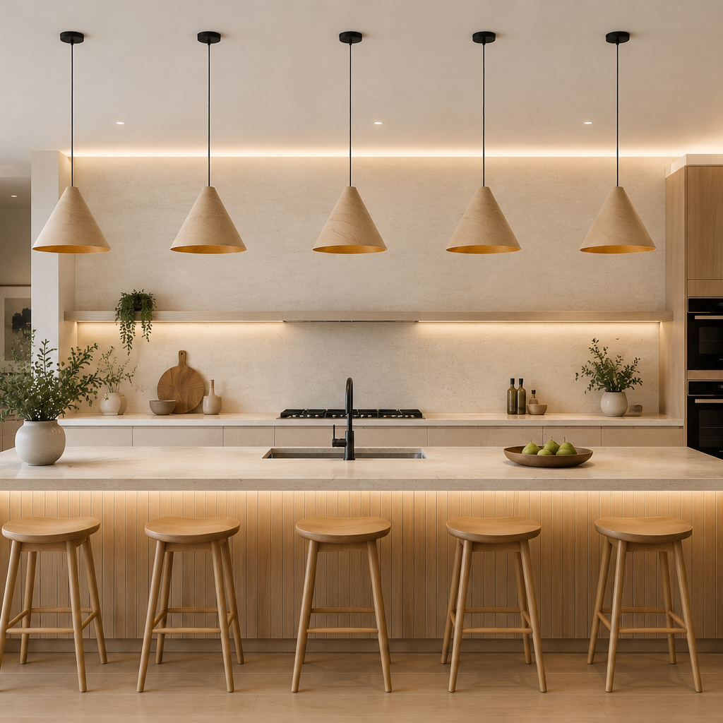 Basswood White pendant