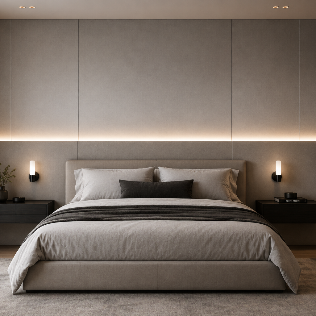 T1 wall light-black