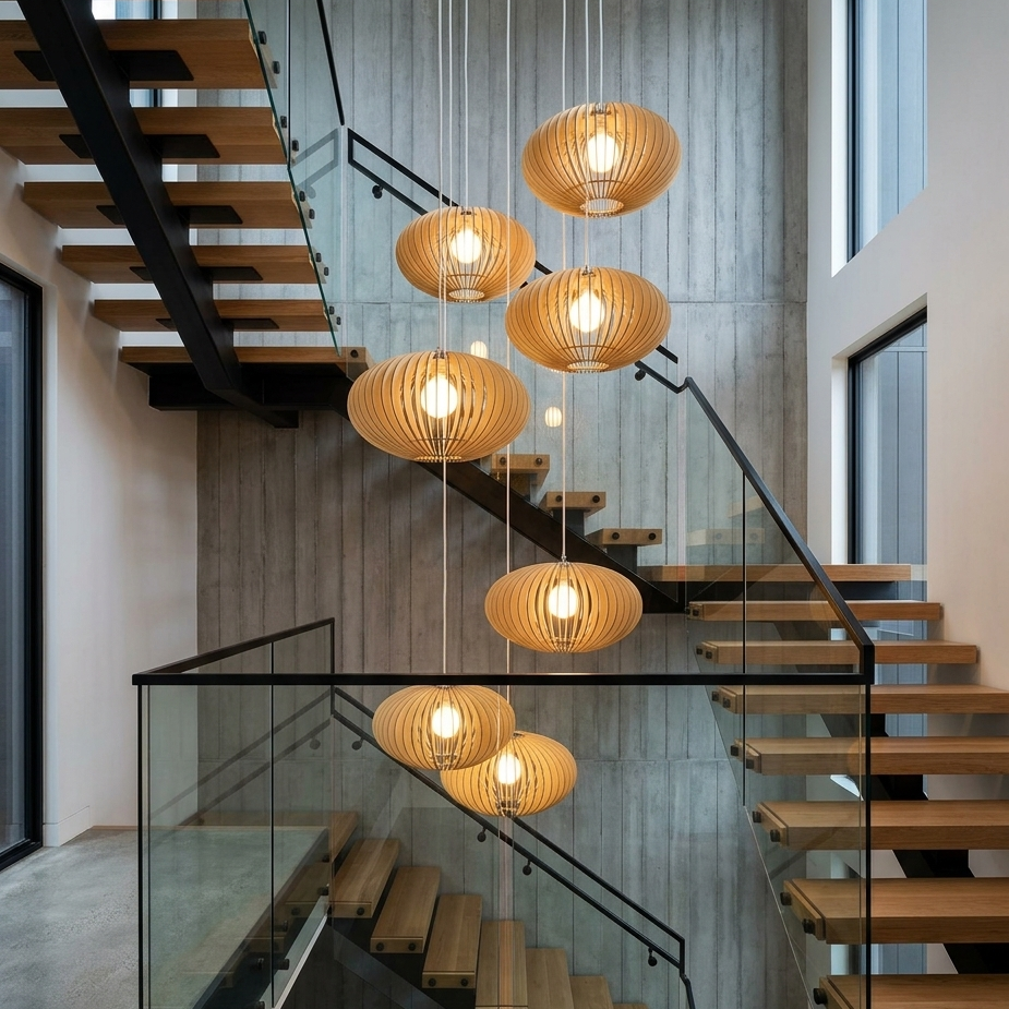 Bach Oval Pendant Natural