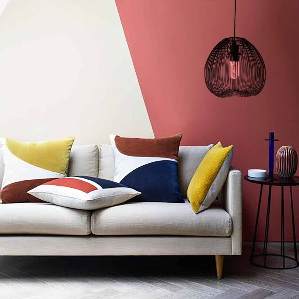 Cage 35  Black pendant