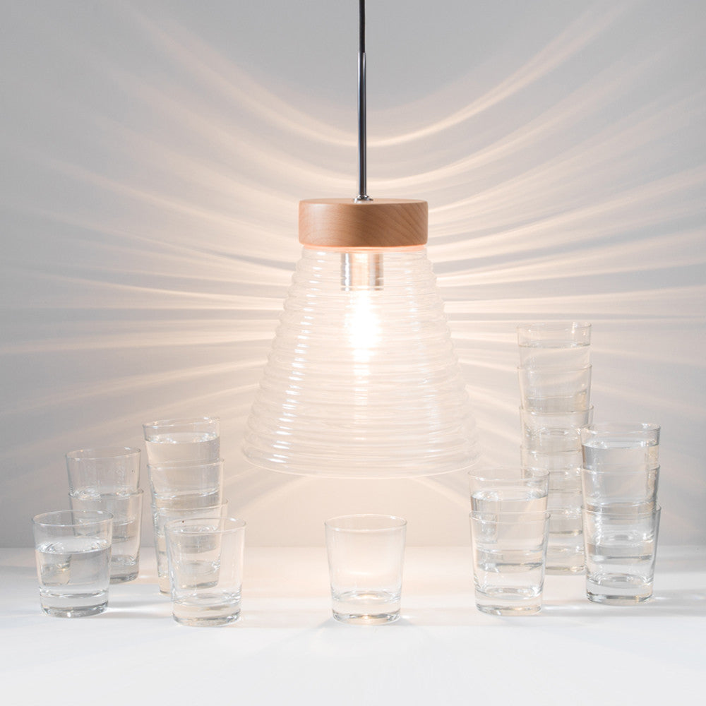 Ripple Clear Pendant