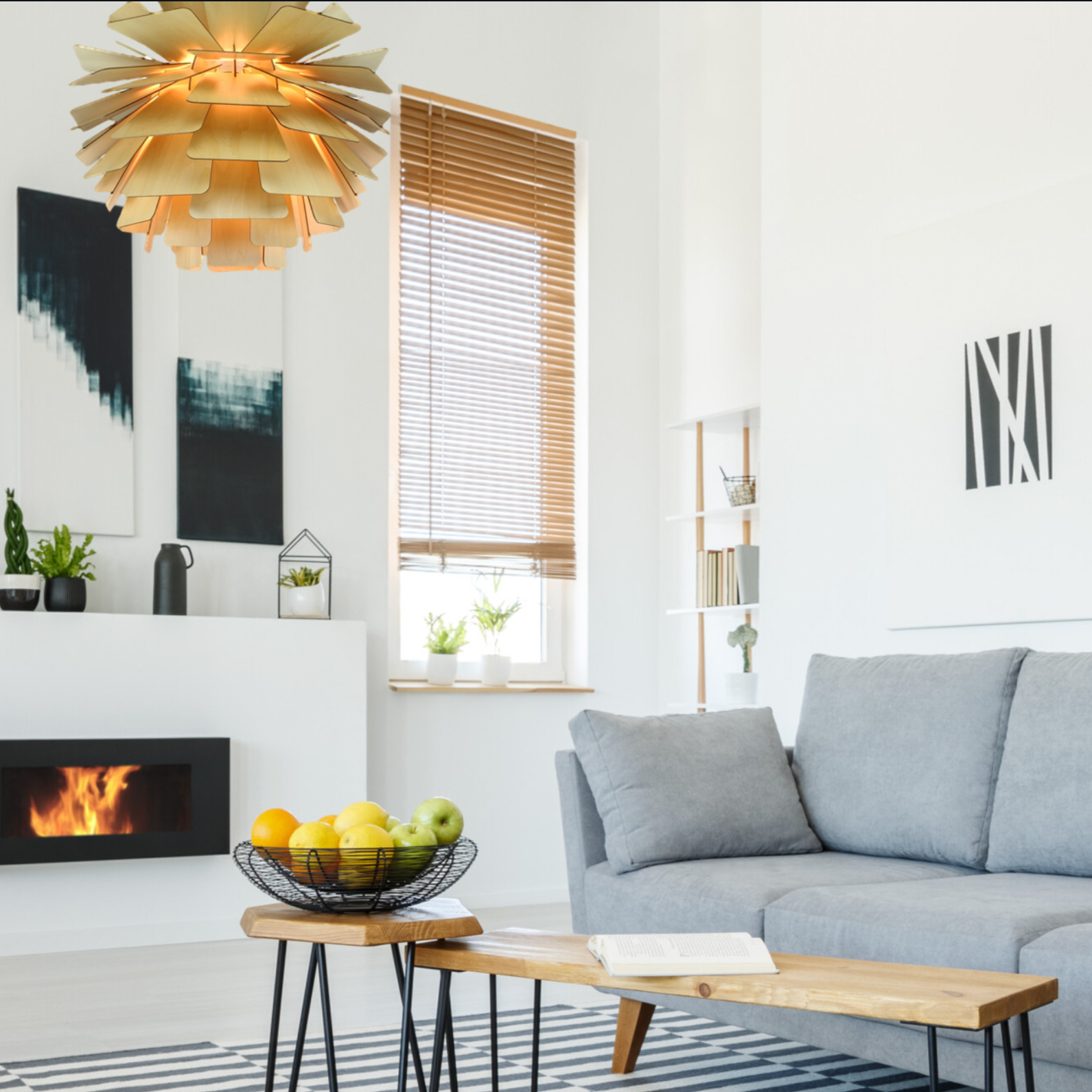 The Artichoke Grand Pendant