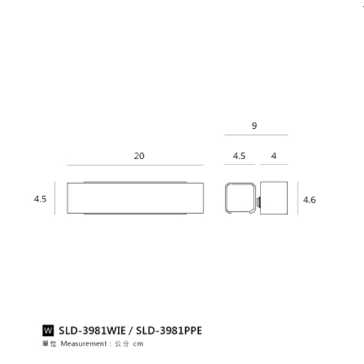 Mumu wall light, Black