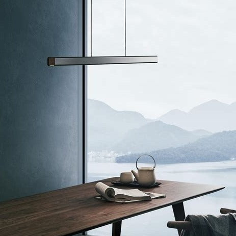 Mumu Black 1200 LED Pendant | Linear Pendant Light | Pendant Lights NZ ...