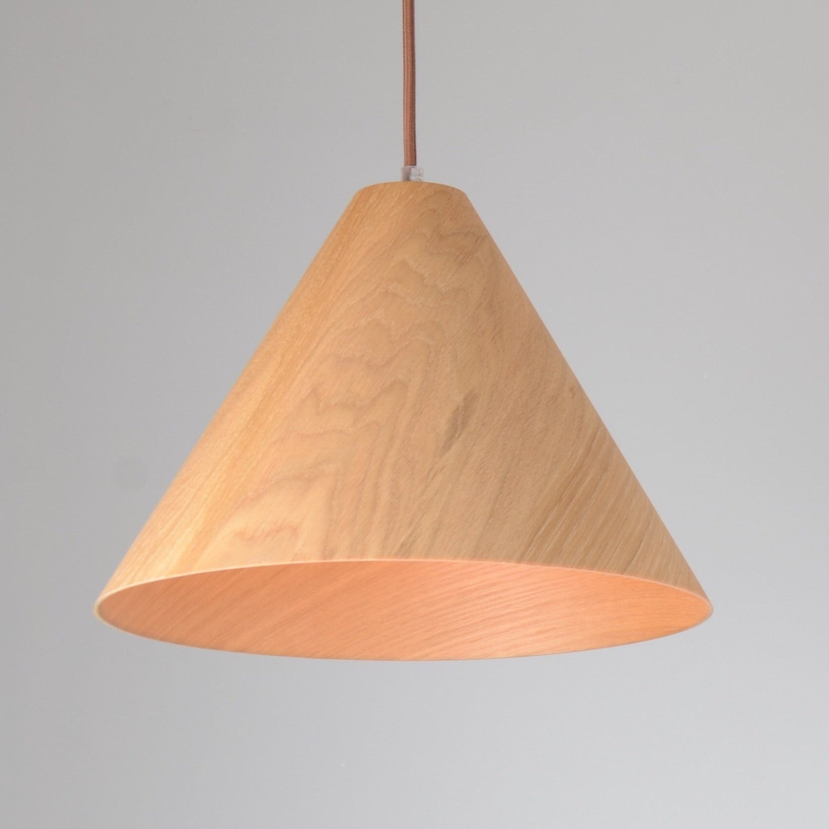 Basswood Natural pendant.